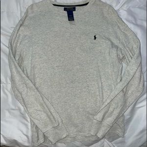 Polo Long Sleeve Tshirt Sleepwear